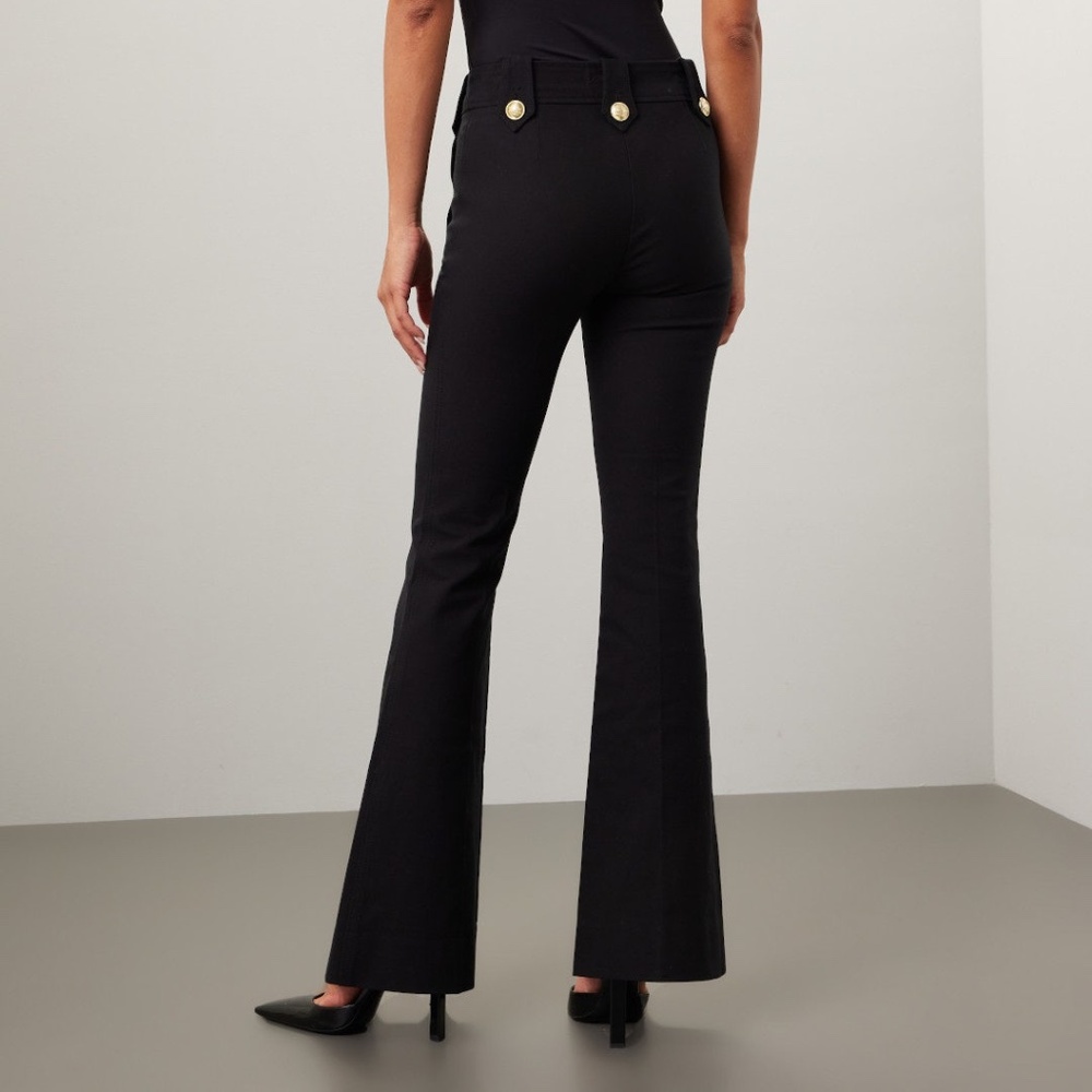 Derek Lam 10 Crosby Robertson Flare Trouser, 6 - Picture 4 of 13